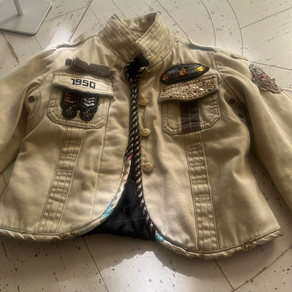 Pinco Pallino rare 1950  Italian luxury girls jacket size 6